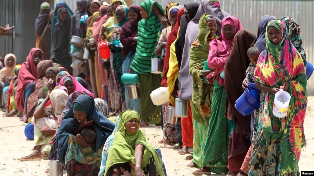people facing famine Somalia
